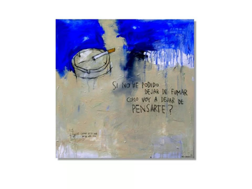 DEJAR DE FUMAR - Acrylic on canvas by ICI ET LÀ - view 3
